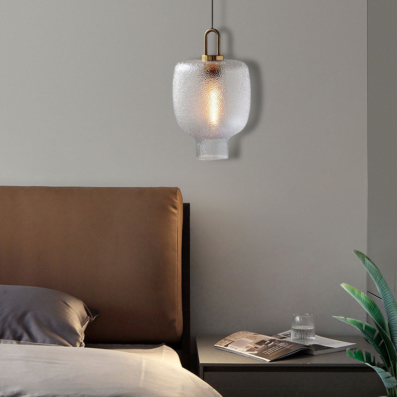 Bottle GLASS Pendant Light for bedroom